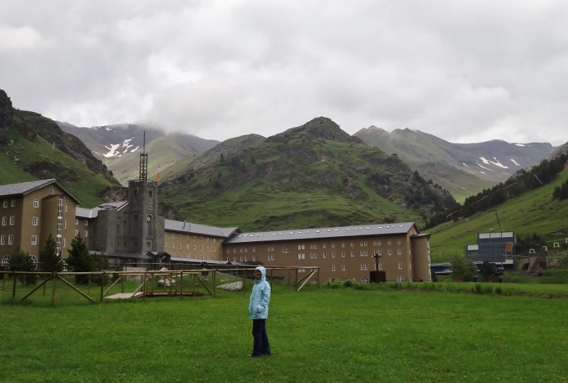  In the rainy Vall de Núria 