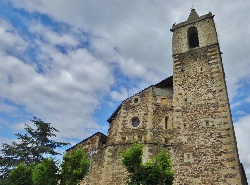  The church in Llívia 