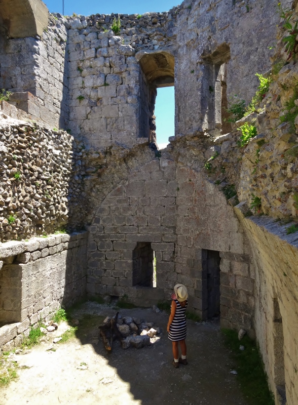 Inside whats left of the castle