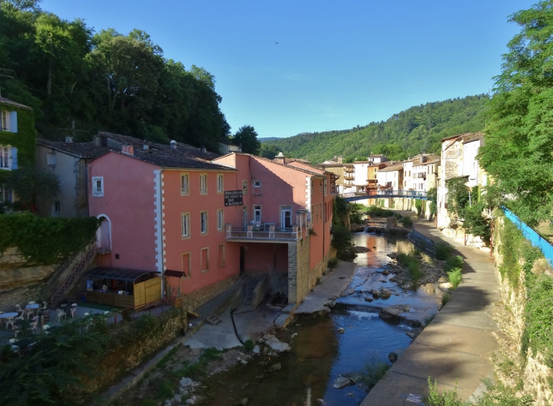 Rennes les Bains and the Salz River