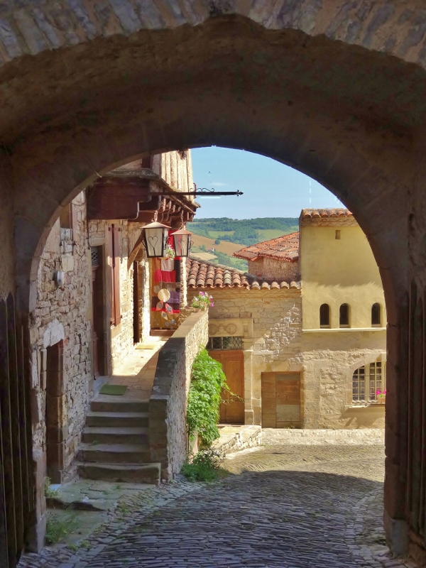 Mid morning in Cordes sur Ciel