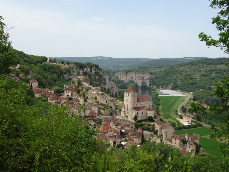 Saint Cirq Lapopie and the River Lot