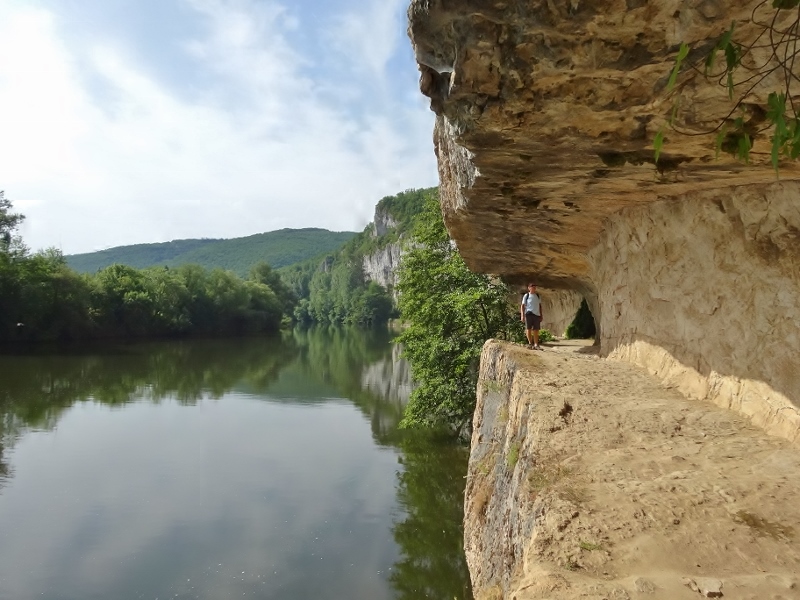 Rodney on the Chemin de Halage 