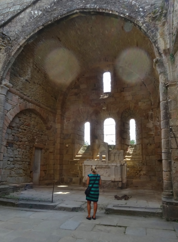 Inside the church