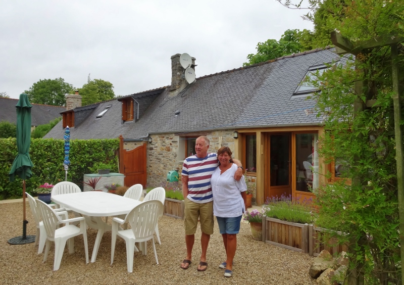 David & Nicky, our hosts extraordinaire