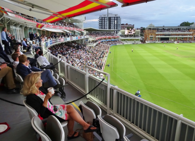 A nice cup of tea at Lords Cricket Ground