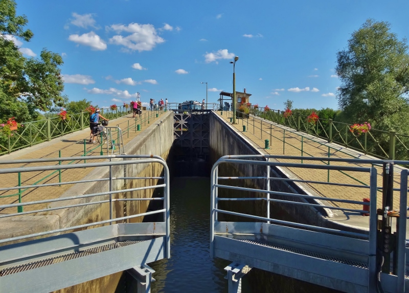 Entering the double step lock