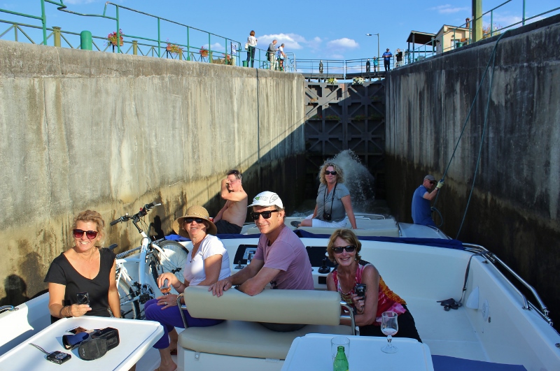 Its quite stressful working the locks.... 