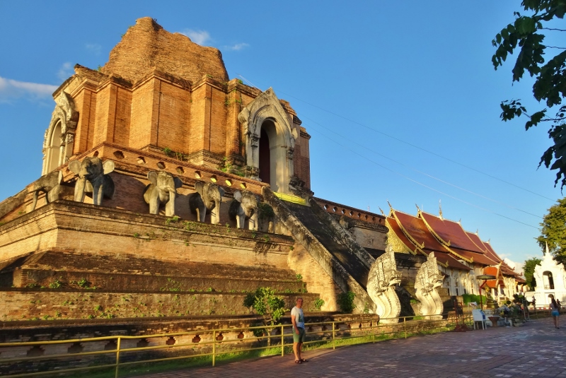 Wat Chedi Luang in Chiang Mai