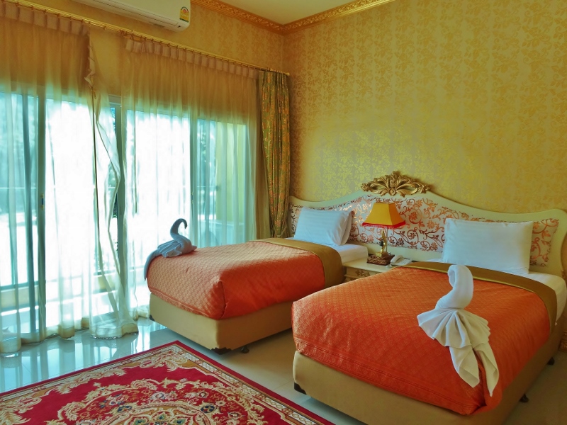 The spare bedroom