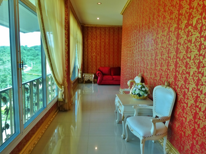 Our private corridor in the Hotel Nakaraj Nakhon