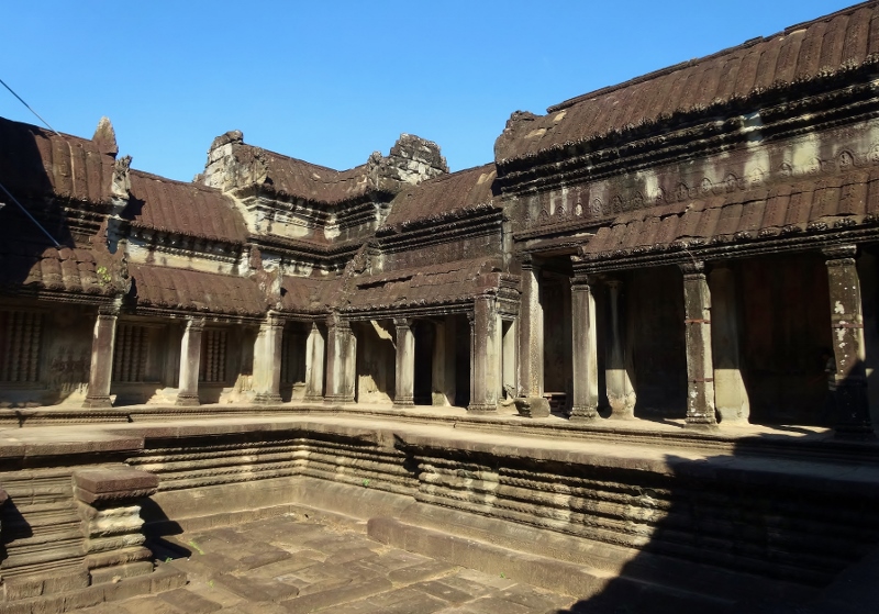 Inside Angkor Wat