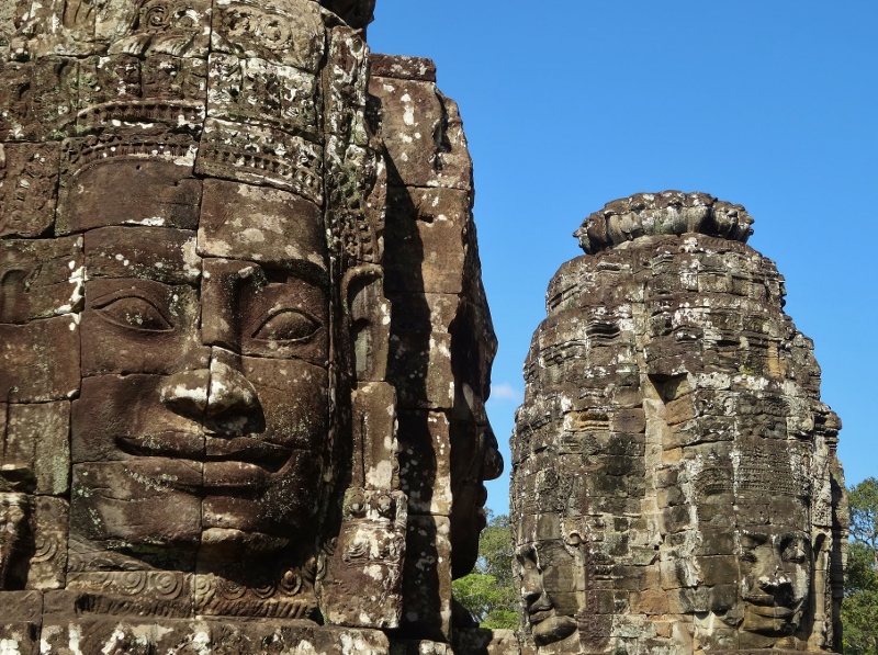 Fabulous faces at Bayon
