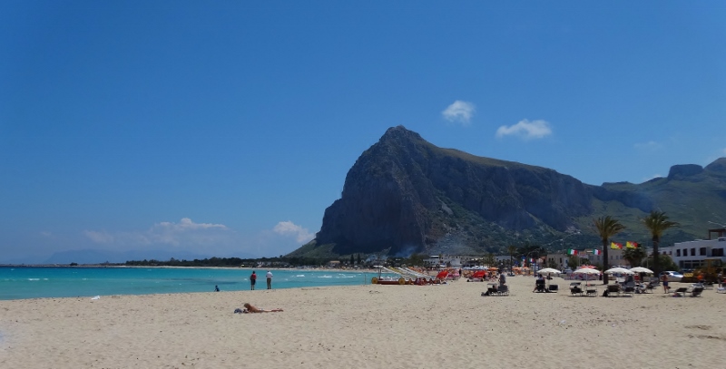 The beach at San Vito Lo Capo