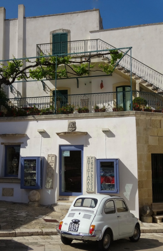 Thoroughly Italian scene in Otranto
