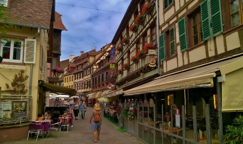 Strolling in Obernai