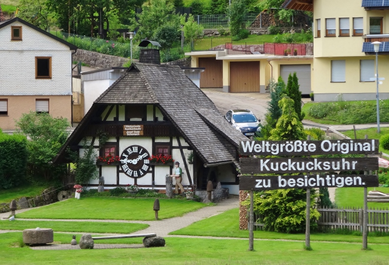 Apparently the largest cuckoo clock in the world