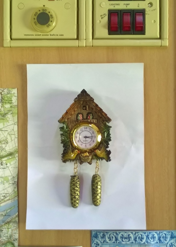 Eileen's very own cuckoo clock