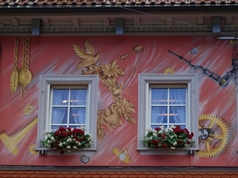 A pretty wall and window in Triberg