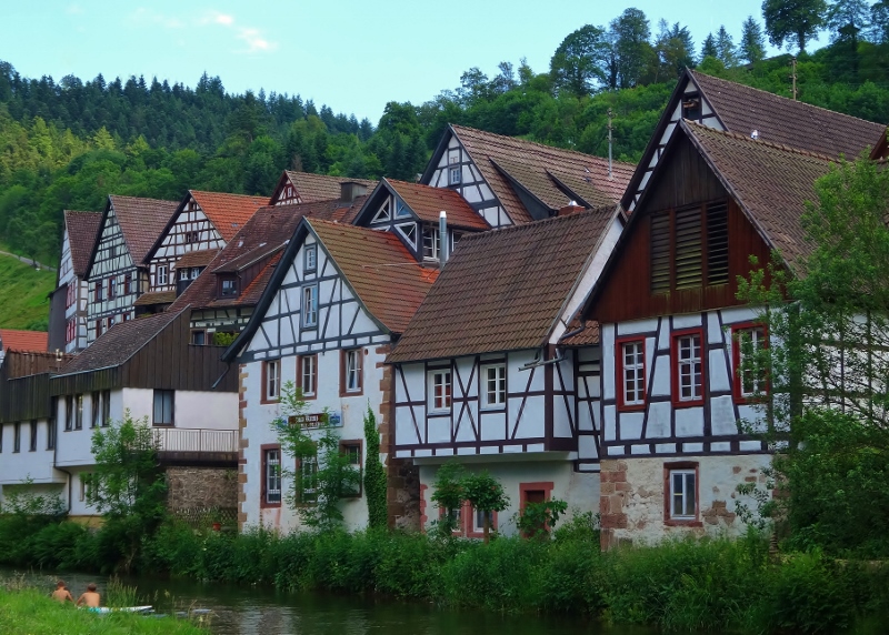 Shiltach from the riverside